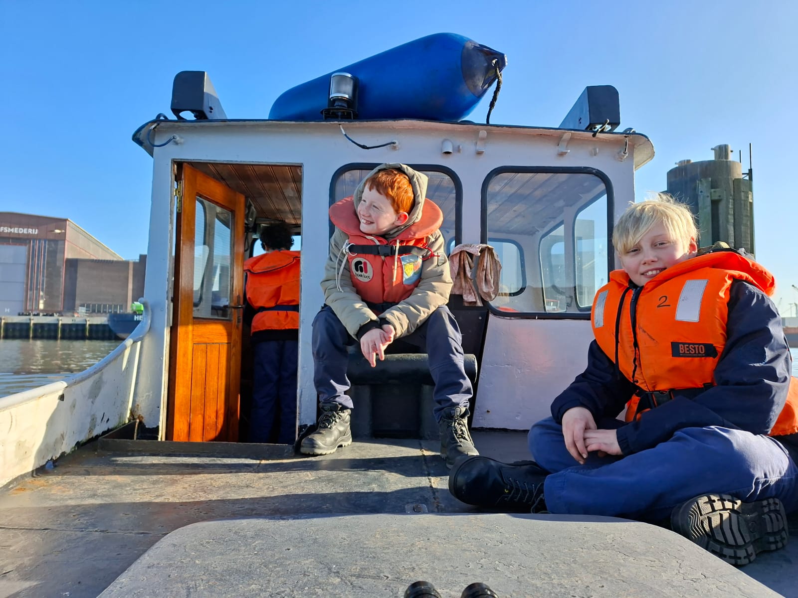 Kadetten op water